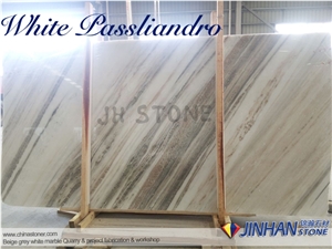 Passliadro White, Italy Marble,Book Match Slabs & Cut to Size & Tiles Wall Floor Background