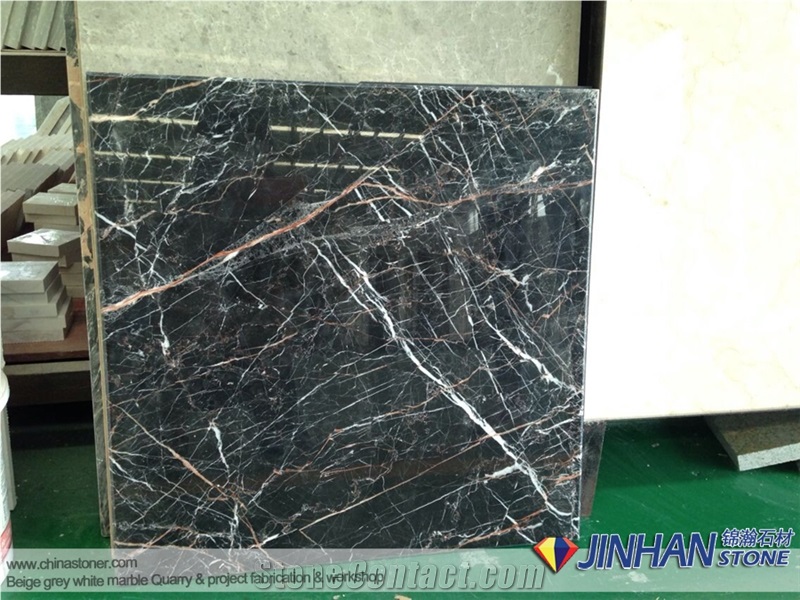 Portor Gold, China Nero Portoro,Chinese Classic Black and Gold,Athens Gold Marble,Chinese Marble Bookmatch Slabs for Decor Wall and Floor Tile