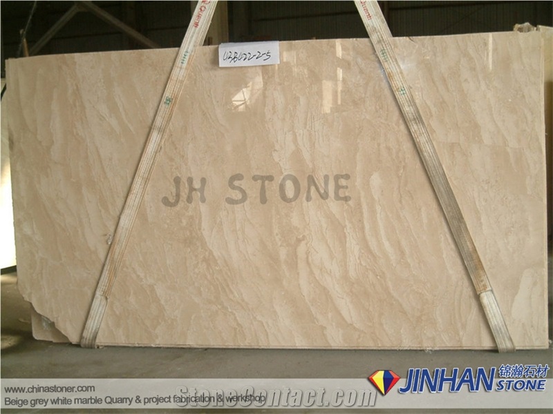 Turkey Marble, Beige Marble Amasya Beige Marble Slabs, Cut to Size for Decor Wall and Floor Tile