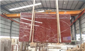 Big Red Marble, China Red Marble, Slabs & Tiles, for Wall and Flooring Coverage