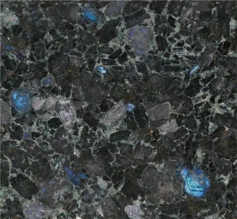 Blue Peral Granite, Indian Granite, Blue Eyes, Slabs or Tiles or Cut to Size, for Wall or Flooring Coverage