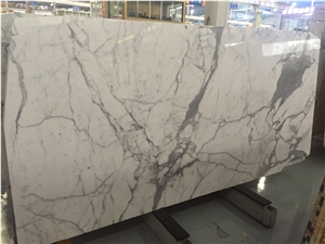 Statuario White Marble,Italian Marble,Slabs & Tiles,For Wall and Flooring Coverage