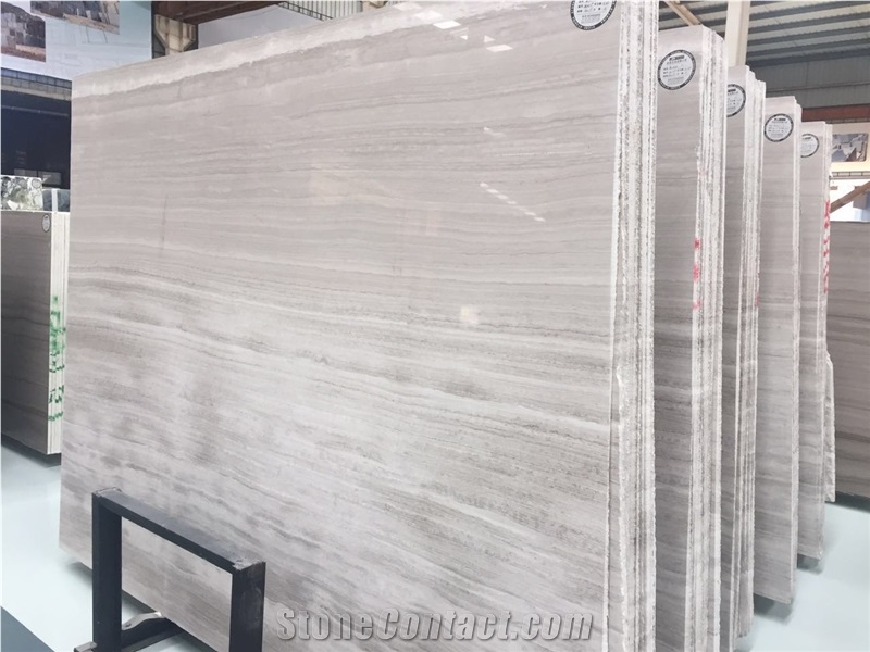 White Wooden Marble, Slabs & Tiles, for Wall and Flooring Coverage