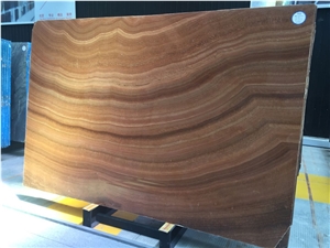 Yellow Wooden Marble, Chinese Wooden Marble Slabs or Tiles, for Wall or Flooring Coverage
