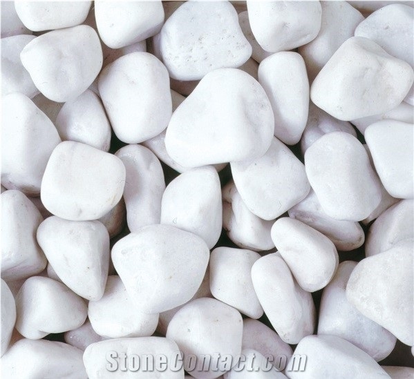 White Dolomite Pebbles