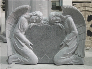 American Style Tombstone,Angel Headstones,Double Monuments,Heart Granite Tombstones