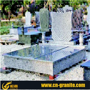 Bahama Blue Granite Tombstone/Seablue Granite Monument/Royalblue Headstones/European Style Tombstone & Monument