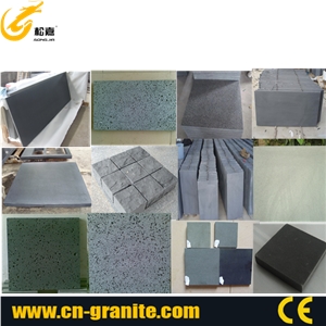 Black Basalt Floor Tile,China Hainan Black Basalt Tile & Slab, Polished Slabs,Flamed,Bushhammered,Thin Tile,Slab,Cut Size for Paving,Project,Building