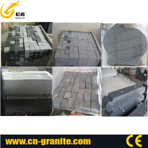 China G654 Granite Cube Stone for Paving, Black Granite Cube Stone, Paving,Cubbles, Landscaping Stone,Garden Floor, Steping Pavements, Exterior Pavers, for Project, for Building Material