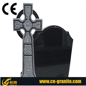 European Tombstone,Cheap Price Monuments Design,Own Factory Cemetery Monuments Design,Polished Black Engraved Tombstone,Headstone, Black Granite Tombstone