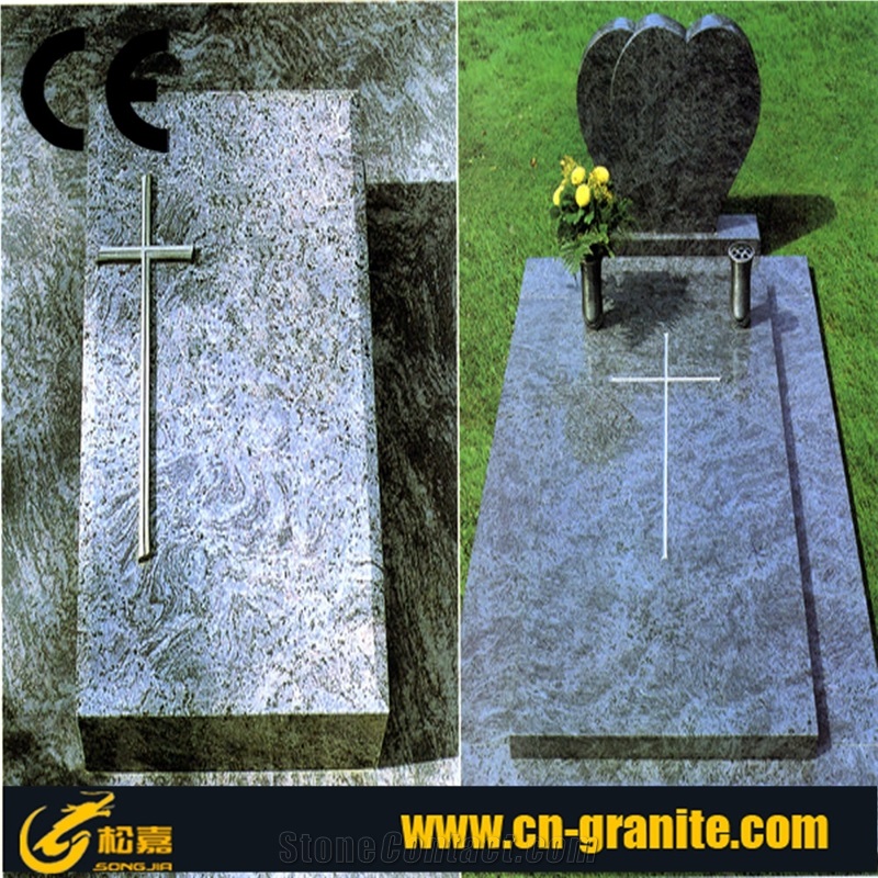 Granite Engraved Family Tombstones, Carving Headstones, Western Style Double Monuments, Custom Tombstone Monument Design, Memorial Stone Gravestone