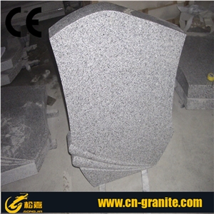 Grey Granite European Style Monument,Tombstone