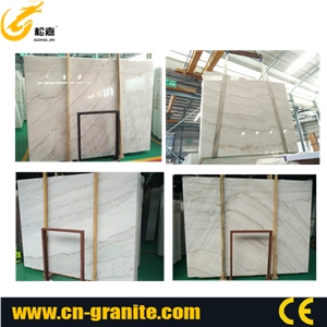 Guangxi White White Marble Flooring and Wall Tiles, Marble Tiles & Slabs, Polished Floor Covering Tiles