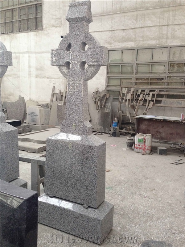 Ireland Style Tombstones,Cross Tombstones,Chinese Granite Headstones,Grave Headstones