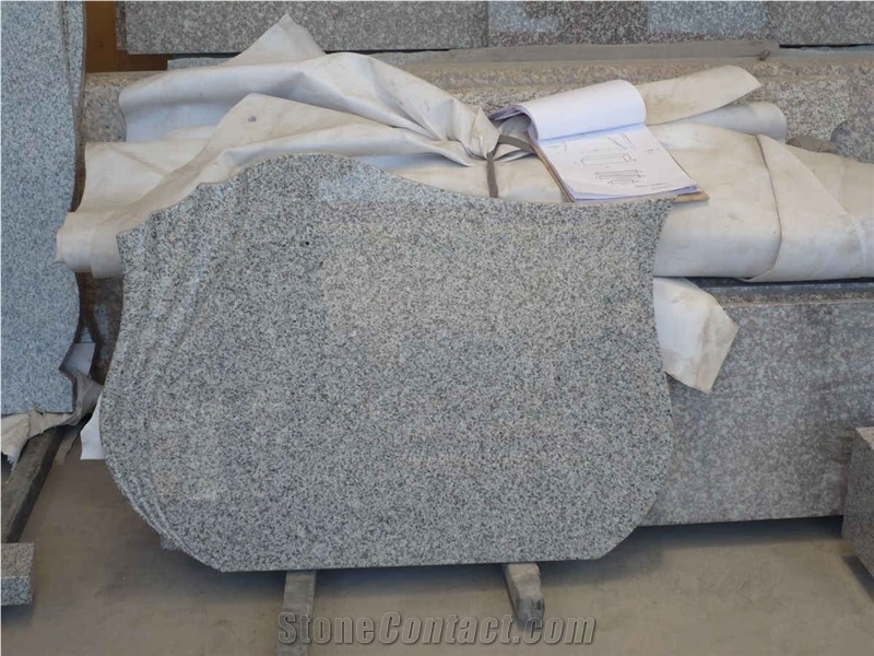 Russia Style Tombstone,China Grey Granite Monuments,Headstones,Monument