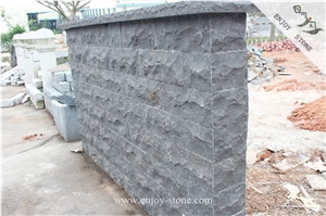 China Black Basalt Split Exterior Wall Tiles