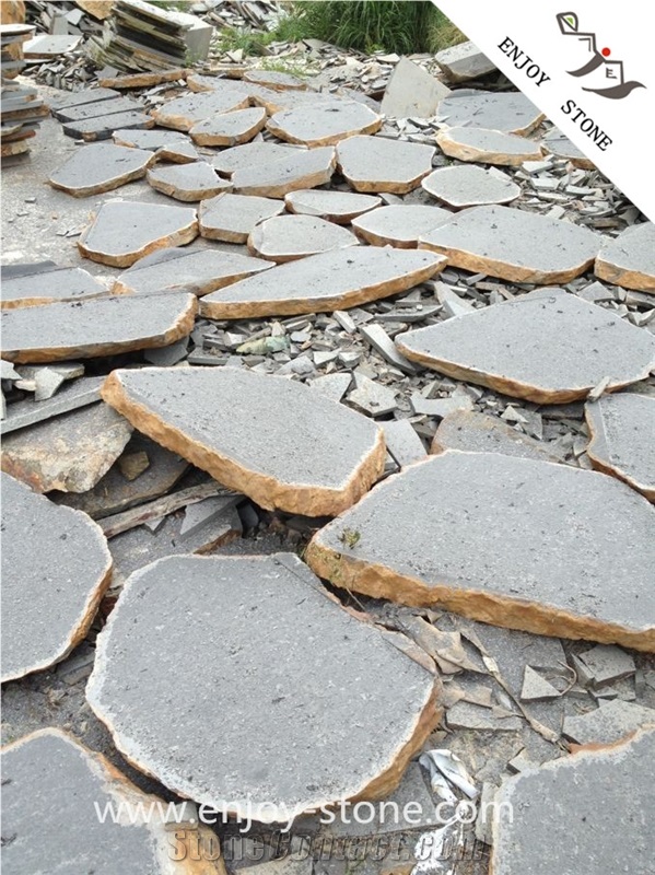 Flamed Surface Flagstone for Garden Steps/Irregular Flagstones Walkway Pavers