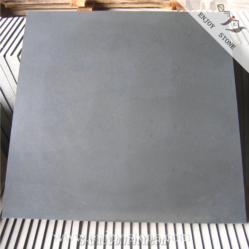 Grey Basalt/Basalto/Basaltina/Hainan Grey Basalt Stone/Honed Slate Tile, China Grey Basalt Flooring/Wall Cladding Tiles