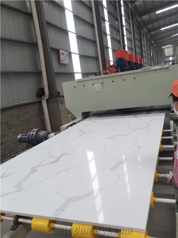 Engineered Quartz Stone Slabs for Kitchen Countertop with Iso/Nsf Certificate for Cut-To-Size Countertop/Flooring and Cladding, Using Recycled Materials, No Radiation, Environmentally-Friendly