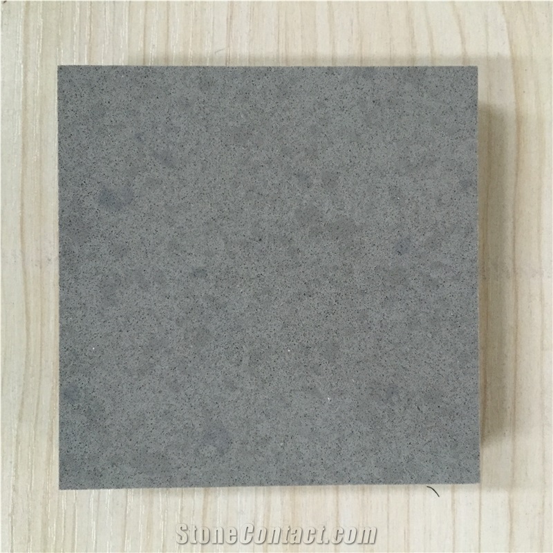Grey Color Marble Like Artificial Quartz Stone Slab for Multifamily/Hospitality Projects Apply in Kitchen Countertop and Bathroom Vanity Top Standard Slab Sizes 3000*1400mm and 3200*1600mm