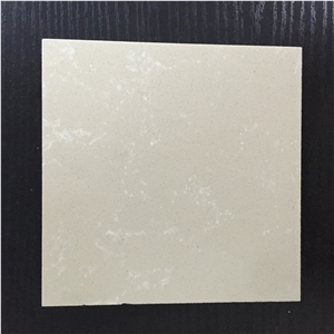 White Color Marble Like Artificial Quartz Stone Small Physical Sample Including Stain,Scratch and Water Resistance with a Variety Of Edge Profile Opotion