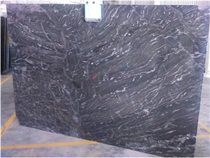 Forest Black Granite Slabs & Tiles ,Silver Paradiso Granites, India Black Granite