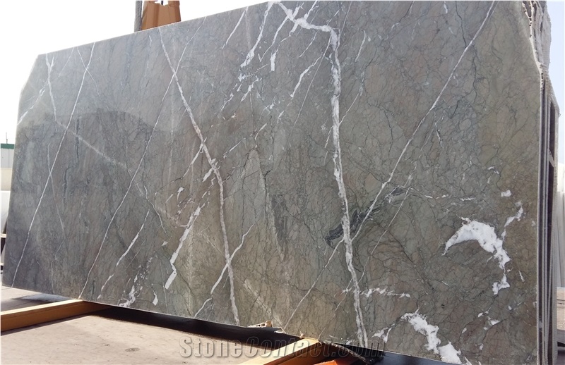 Verde Candia Marble Slabs, Greece