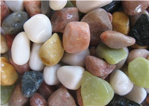 Cheap Mixed Color Pebble Stones River Rock