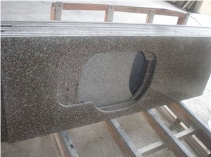 China Cheap Popular G664 Bainbrook Brown Granite Kithen Countertops