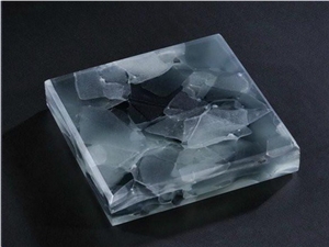 Grey Nano Glass Panel, Crystallized Stone Slabs & Tiles