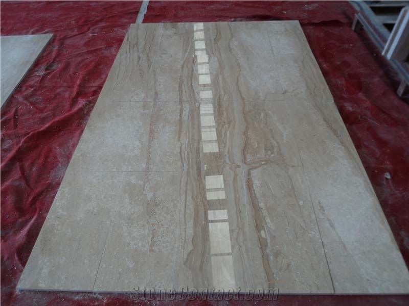 Italian Cut to Size Diano Reale Beige Marble Tiles