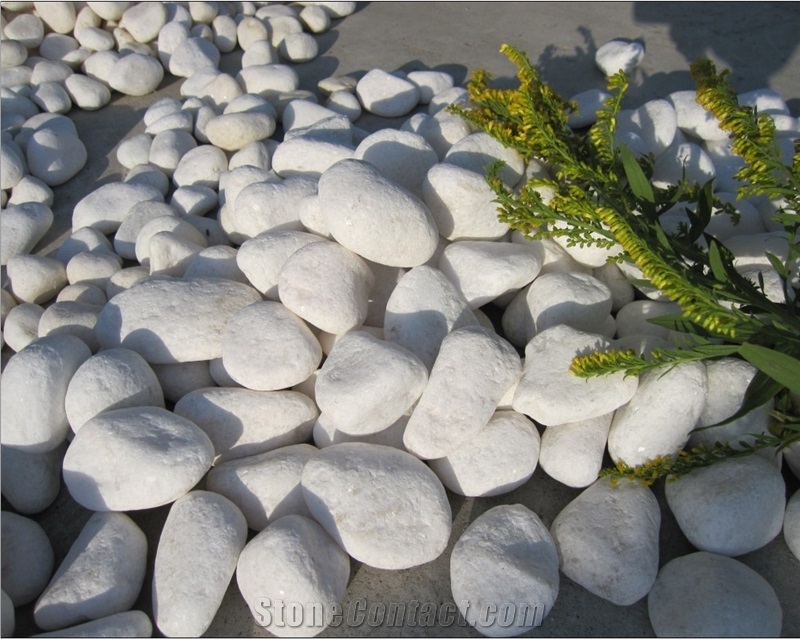 River Stones, white