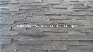 China Cultured Stone ,Slate Wall Cladding Tile, Exterior Gray Facade Tile, Facade Wall Tile