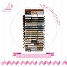 Mosaic Tile Stone Exhibit Display Rack