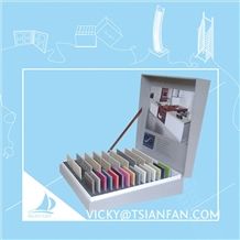 Quartz Stone Sample Display Case for show your stone