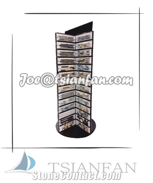  Rotary Mosaic Tile Display Tower / Mosaic Sample Rack