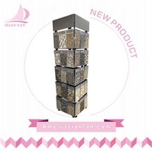 White Ceramic Tiles Display Stand Manufacturers