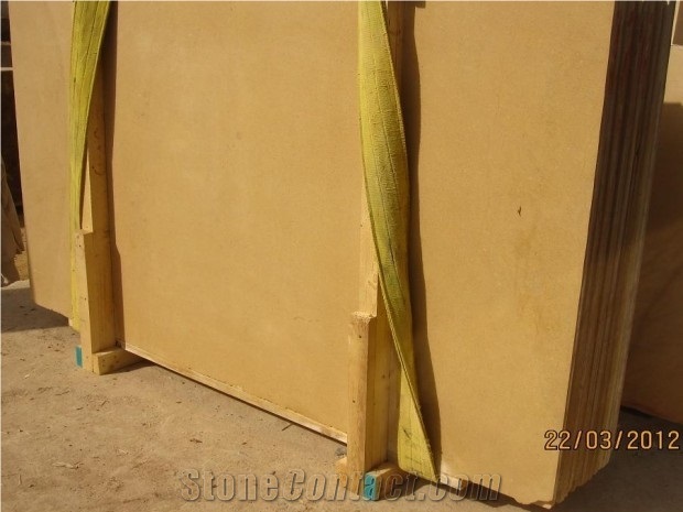 Sandstone Slabs & Tiles, Pakistan Yellow Sandstone Slabs and Tiles