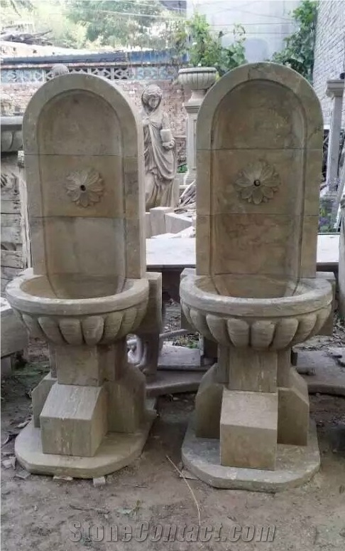 Old Classical Garden Fountain Water Fountain Granite Fountain Sculpture Fountain