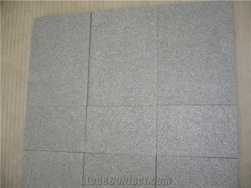 G654 Dark Grey Granite, Sesame Black Granite Tiles