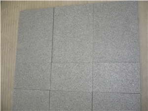 G654 Dark Grey Granite, Sesame Black Granite Tiles