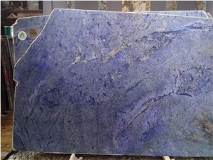 Azul Bahia Granite Slab, Brazil Blue Granite