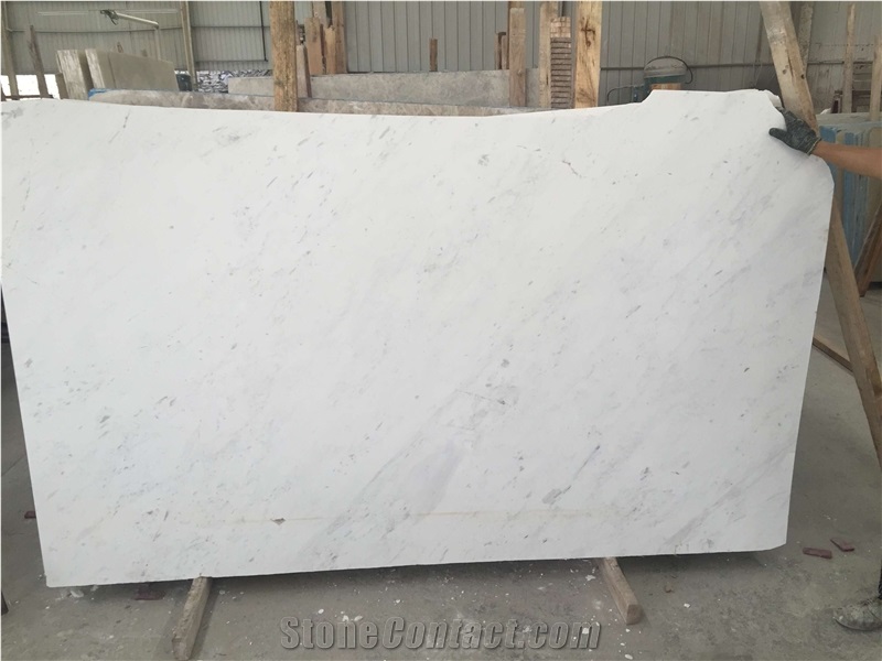 New Ariston White Marble Polished Slab, Greece White Marble