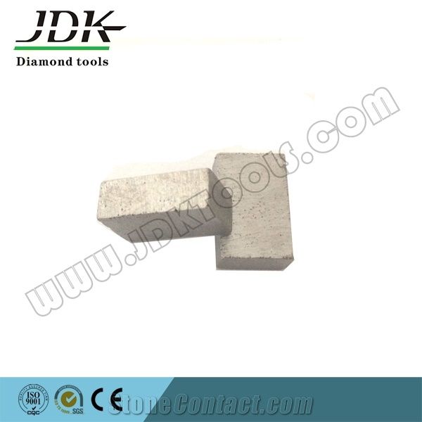 JDK 1200mm Diamond Segment For Uzbekistan Marble And Sandstone Block Cutting