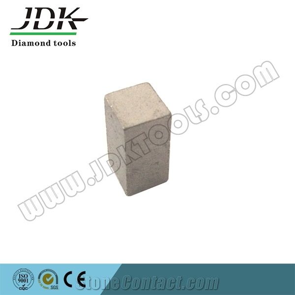 JDK 1200mm Diamond Segment For Uzbekistan Marble And Sandstone Block Cutting