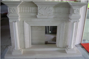 High Quality Marble Handcarved Fireplace Surround