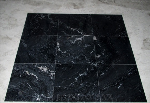 Hot Cheap Fantacy Black Granite Tiles Price Philippines from China -  StoneContact.com