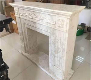 Modern Style Fireplace, Popular Sculptured Fireplace Made in China