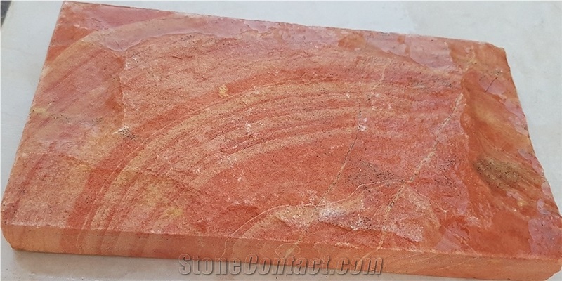 Red Arizona, Red Limestone Mushroom Stone