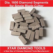 1600mm diamond segments for marble block cutting